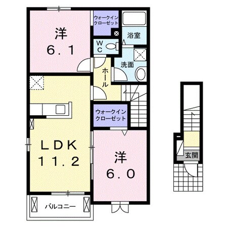 ソレーラⅢの物件間取画像